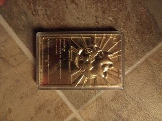 Togepi 23k Gold Plated Trading Card