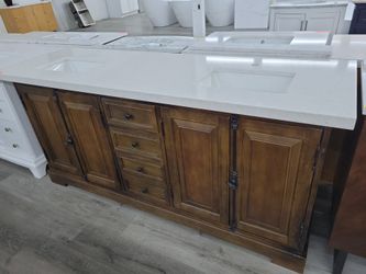 Bathroom Vanity 72"