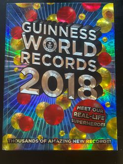 GUINNESS BOOK OF WORLD RECORDS - 2018