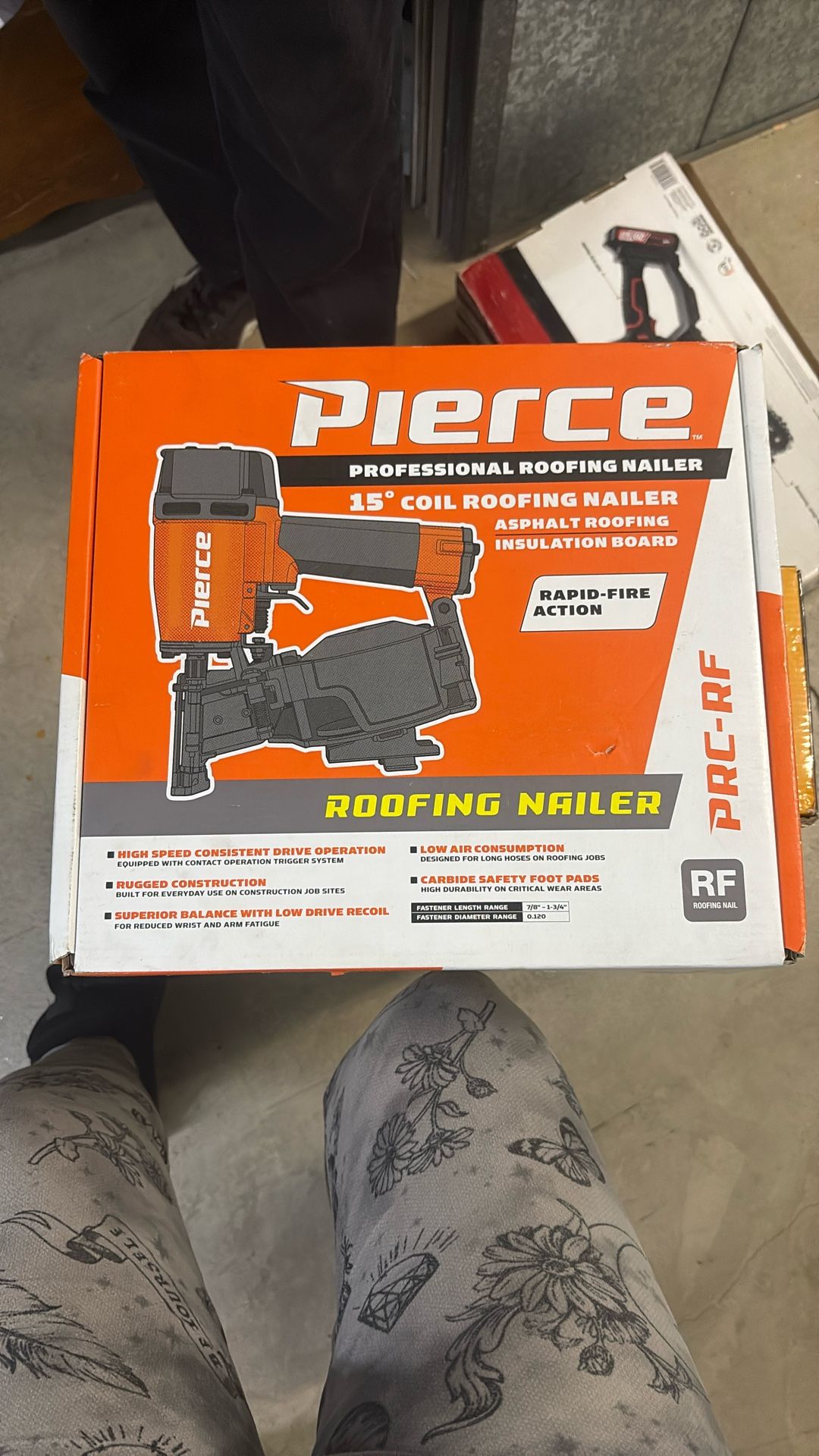 Pierce Roofing Nailer
