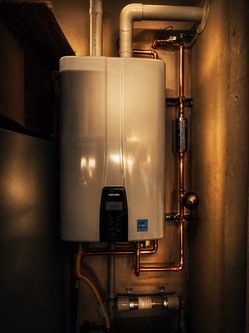 Navien Tankless Water Heater install