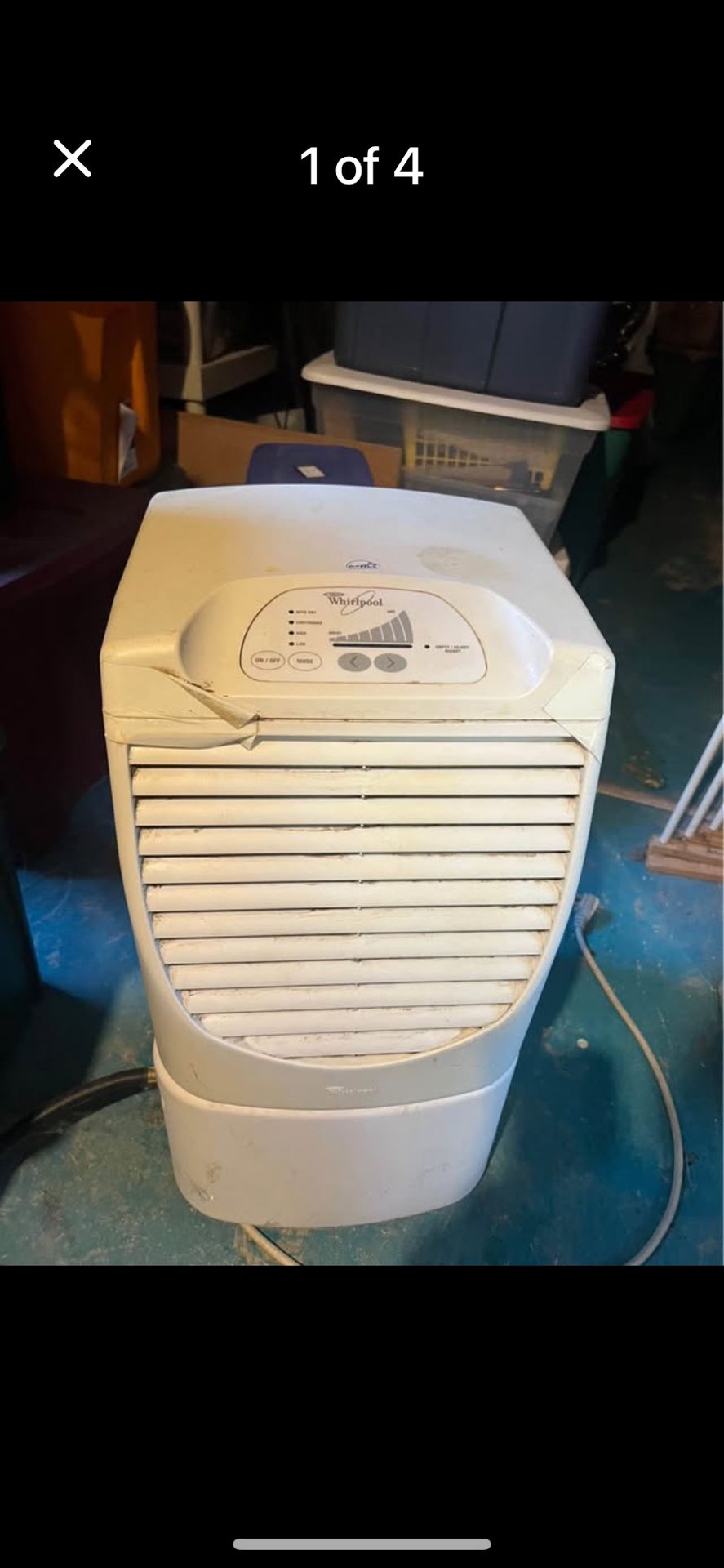 Whirlpool dehumidifier