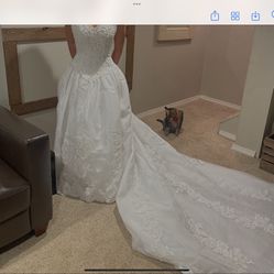Jasmine Wedding Dress Size 4 (altered To A Size 2)