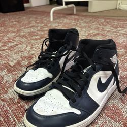 NIKE Jorden 1 Navy 10.5 Men 