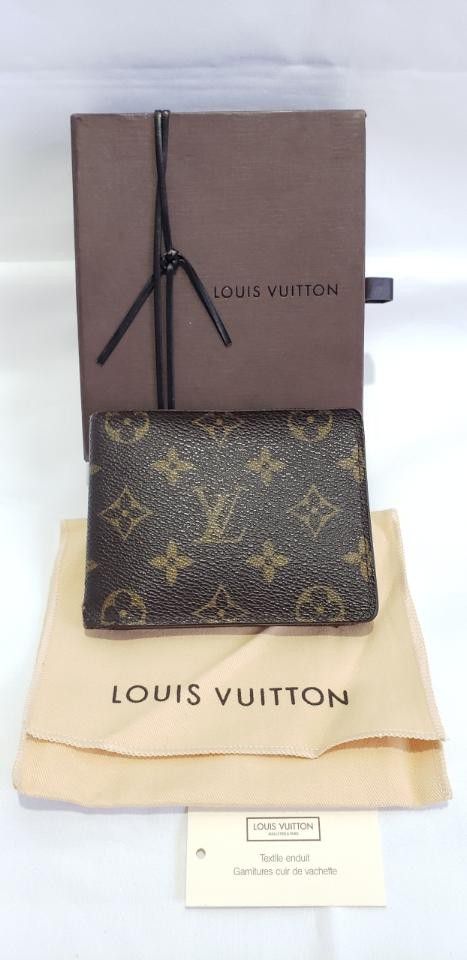 Authentic Louis Vuitton Monogram Multiple Bifold Mens Wallet