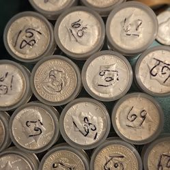 Silver Kennedy Half Dollar rolls below silver !