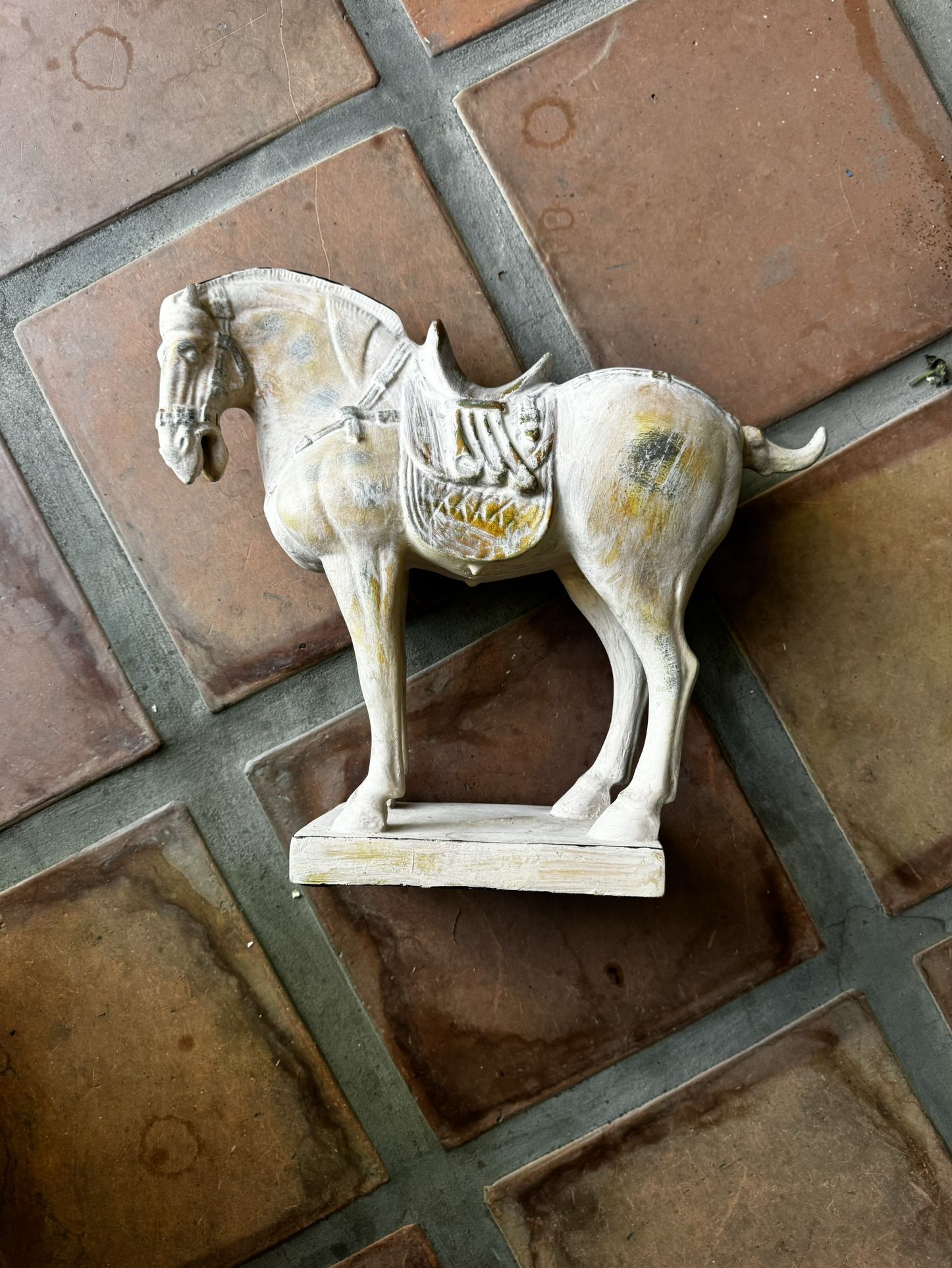 Vintage Signed And Dated Equestrian Horse Figure