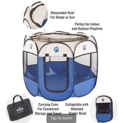 BRAND NEW Pet Play Pen w/ carrying Case