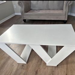 Coffee Table With Side Table