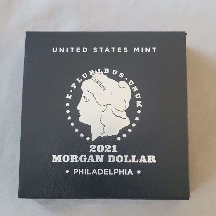 2021 Silver Morgan Dollar Philadelphia 99% Silver