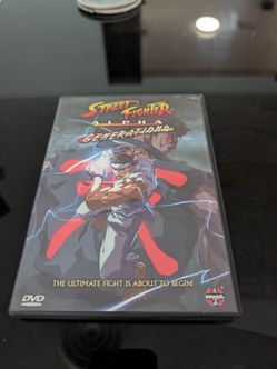 Street Fighter Alpha Generations anime DVD