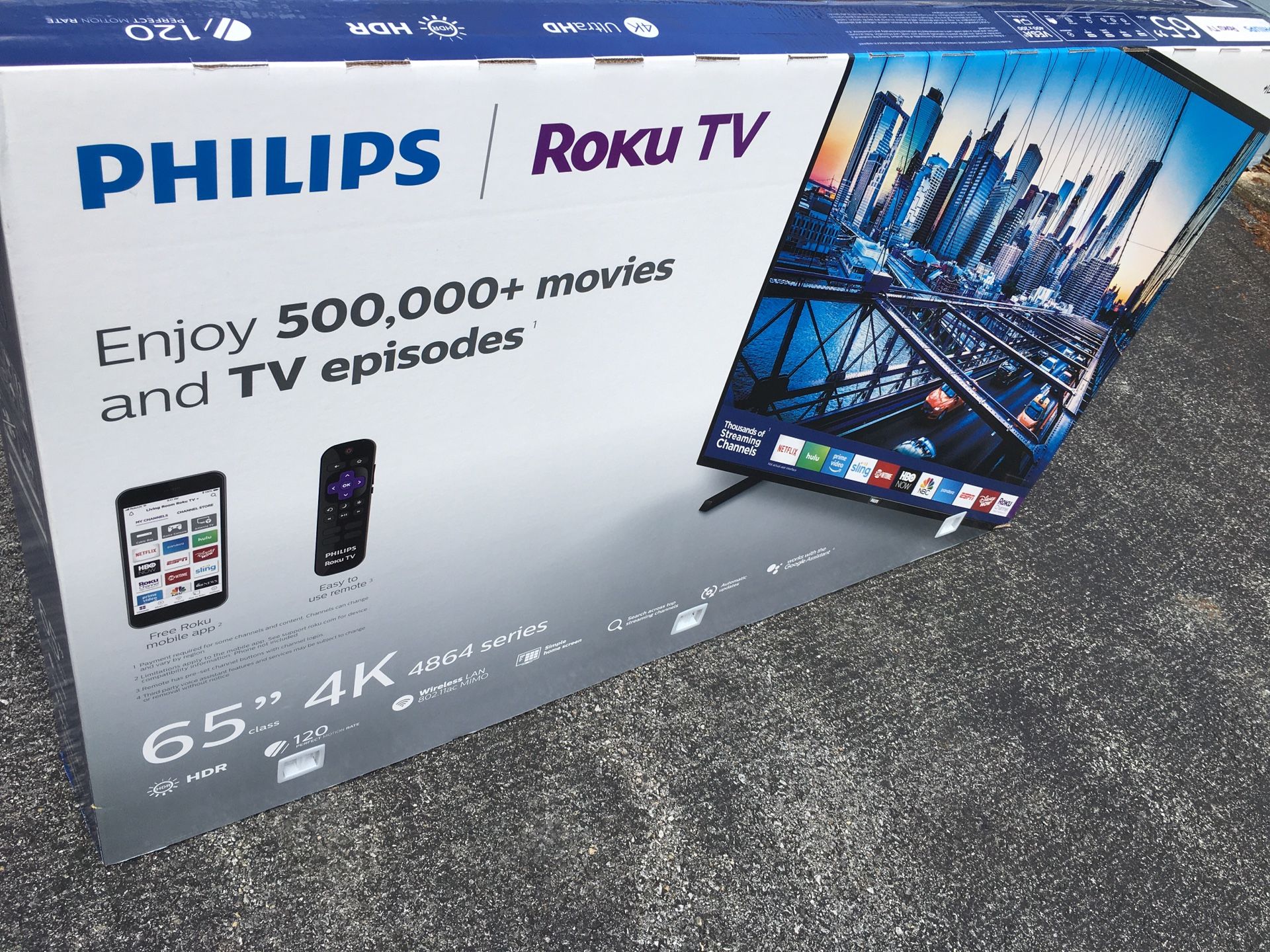 Philips tv for sale 65 inches