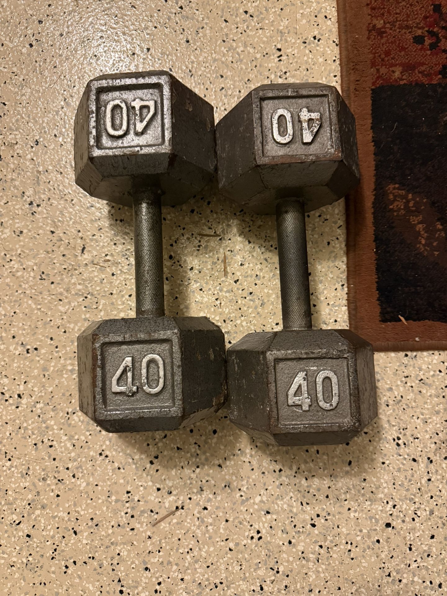 40lbs Dumbbells Pair