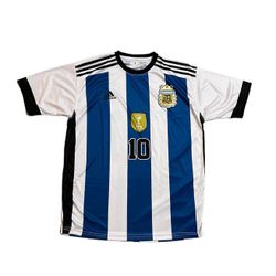 Messi 2022/23 Argentina National Home Kit with World Champion Patch