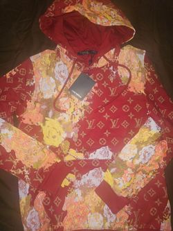 L"V" Designer Hoodie  size Medium