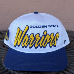 47’ Brand NBA Golden State Warriors Shadow Hitch SnapBack Hat