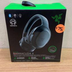 RAZER BARRACUDA X WIRELESS MULT-PLATFORM GAMING AND MOBILE HEADSET.