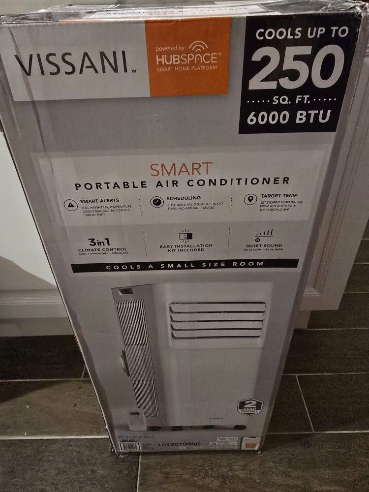 Vissani 6000 BTU Portable Air-conditioner