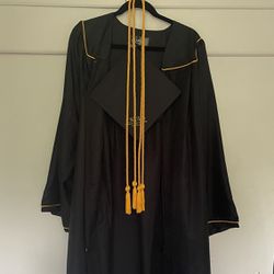 CSULB Cap, Gown, and Tassels Size 51