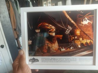 Universal Studios King Kong 11x8 picture w/ frame