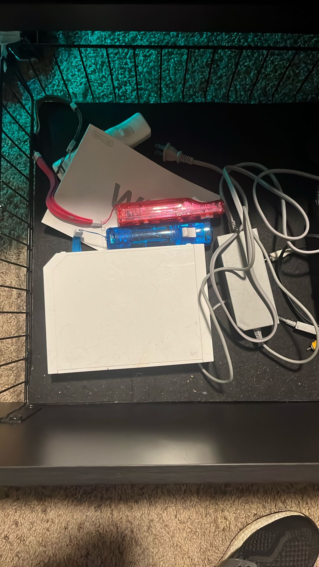 Nintendo Wii With Manual And OG Remote