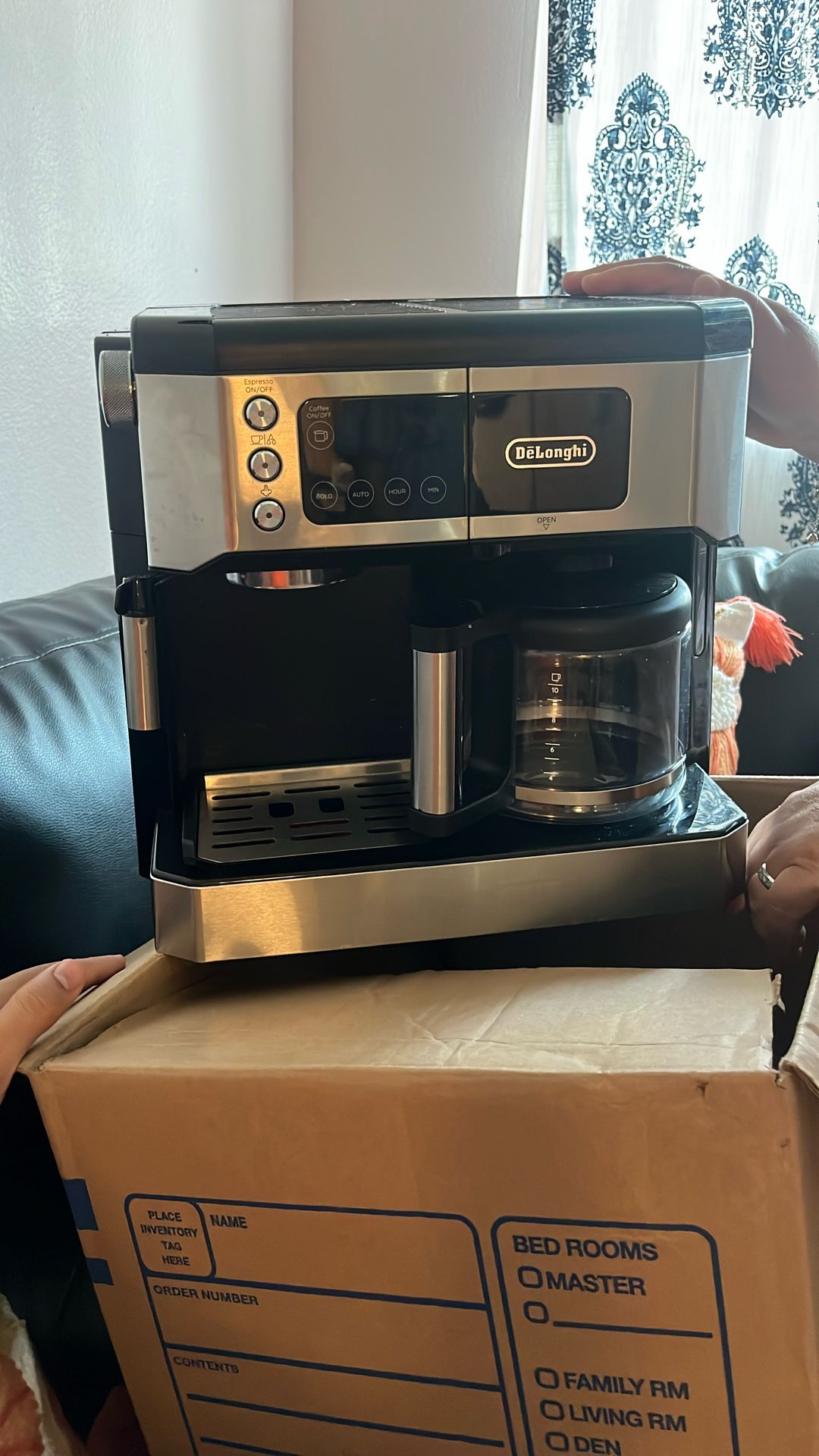 Delonghi Dual Coffee Maker