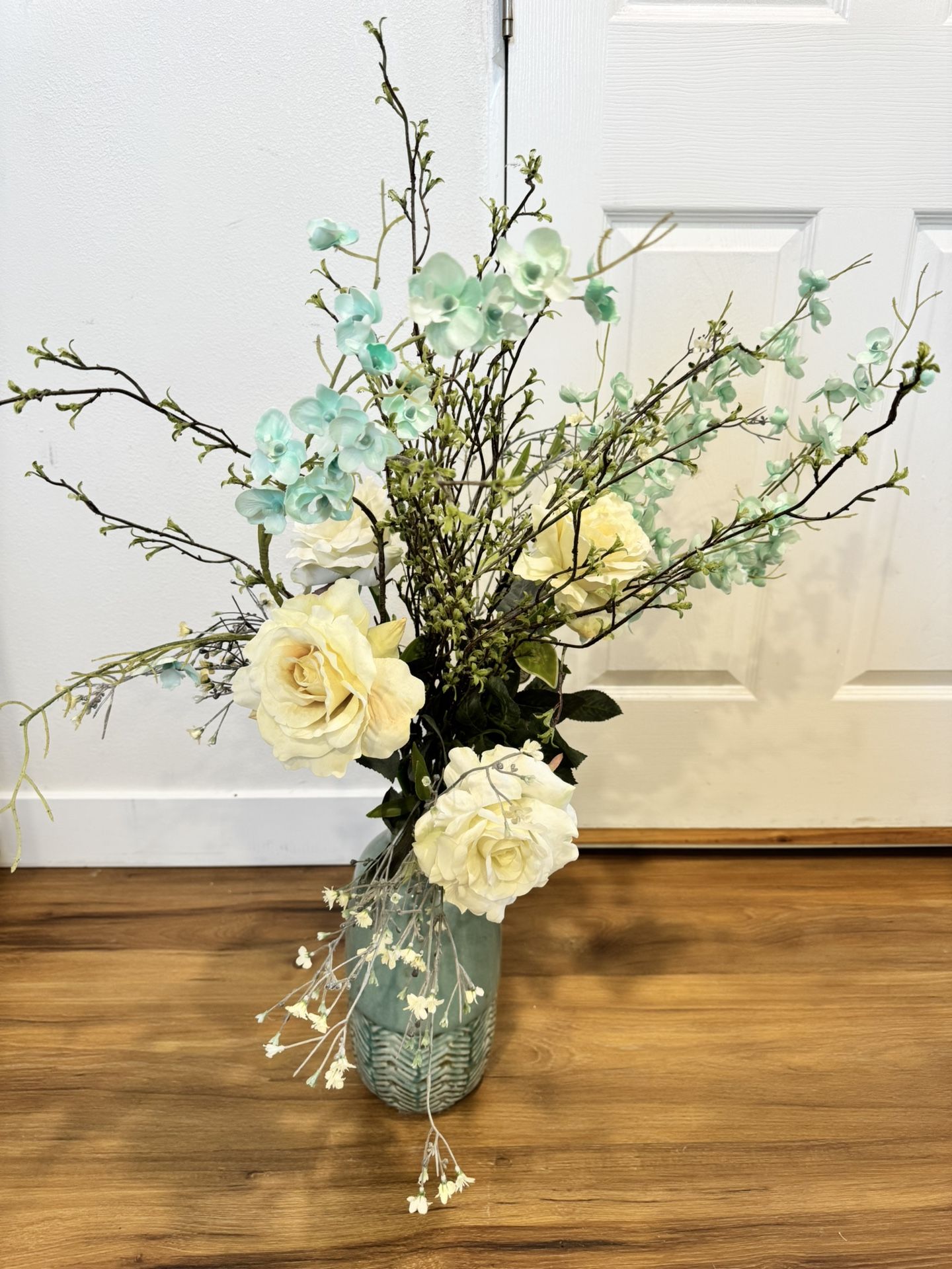 Home Decor Display Flower Arrangement Artificial Vase