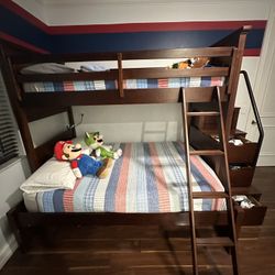 Beautiful Trundle Bed Including Mattress