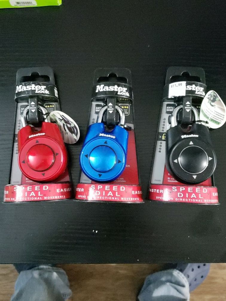 Master Lock Speed Dial
