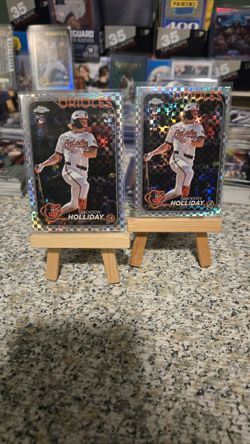 (Qty:2) 2024 Topps Chrome Update Jackson Holiday (RC) X-Fractor #USC200 OriolesI