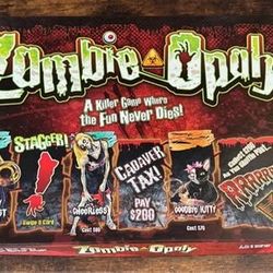 Zombie Opoly Game COMPLETE just $7 xox