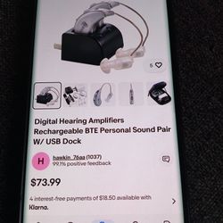 Audifonos Especiales Para Personas Que No Escuchan Recargables 💯 En Perfectas Condiciones Trabajando Bien 