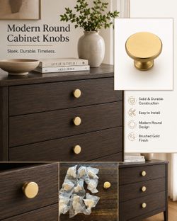 Beautiful Round Knobs (10)