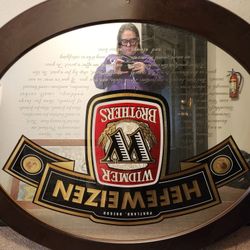 Large Vintage Widmer Brothers Beer Sign