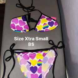 Brand New 2 Piece Bathing Suit Size Xtra Small (KIDS)