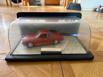 1967 Karmann Ghia Die-Cast Model Car with Display Case