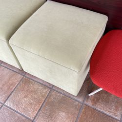 Green Ottoman 