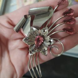 Vintage Stwrling Ailver Jewelry Set