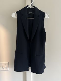 Zara Basic Navy Vest
