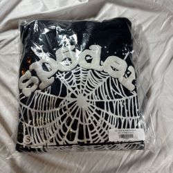 Black Sp5der Hoodie 