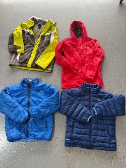 North Face/Patagonia Boys Size 10 Winter Jacket Bundle