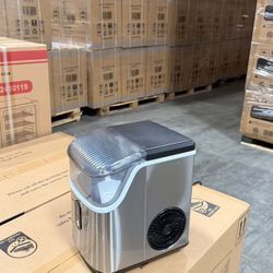 Nugget Ice Makers,Portable Ice Machine with Crushed Ice