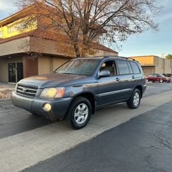 2002 Toyota Highlander