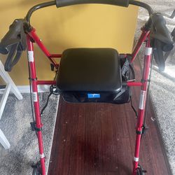 Mobility Walker With Seat