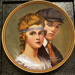 Vintage Norman Rockwell Collectors Plate
