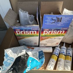 Various Grout   Tubes and Bags