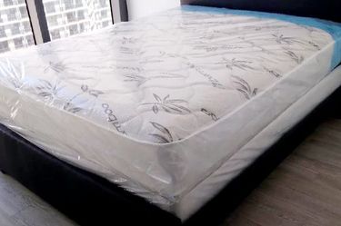 $180 Queen Plush Mattress . Brand New.  Free Delivery Same-day