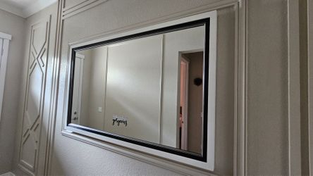 White Decorative Mirror