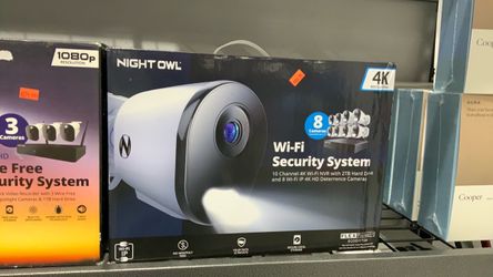 Night Owl 4K Wi-Fi Security System 8 Cameras $450