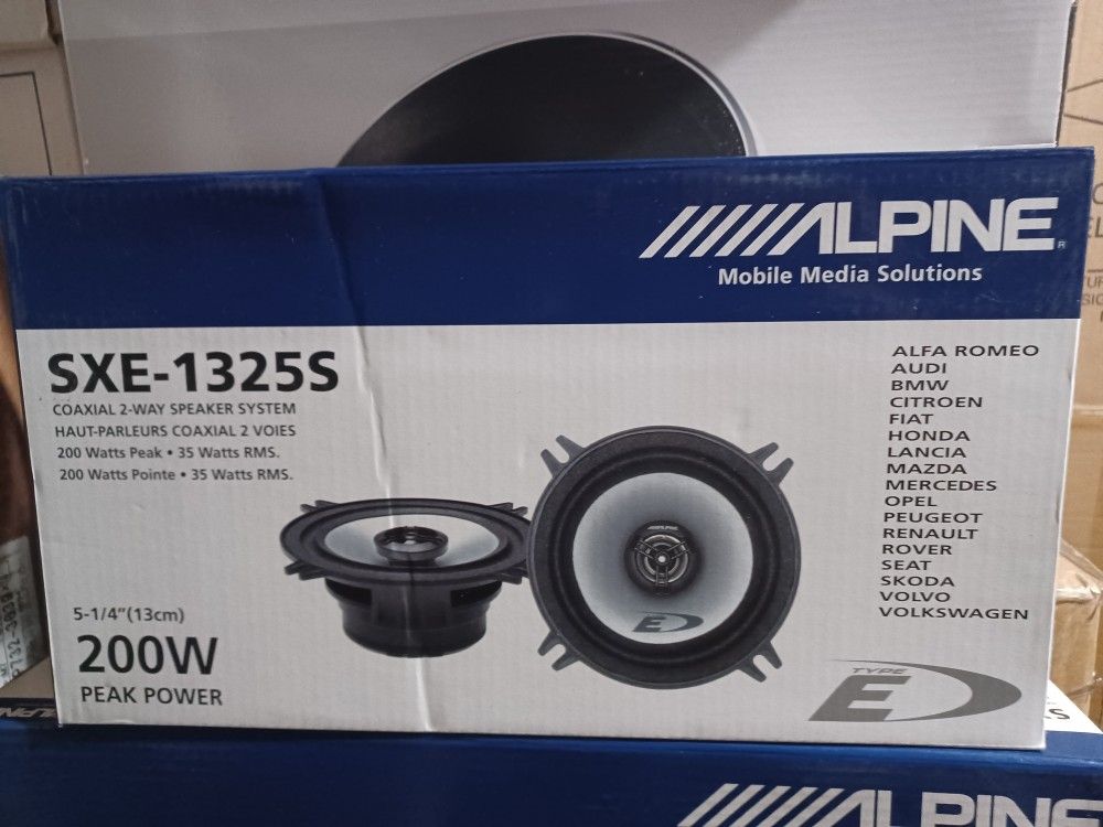5.25  Speakers Alpine 